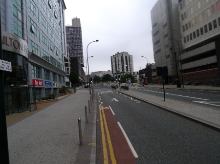 pointless cycle lane finish 800